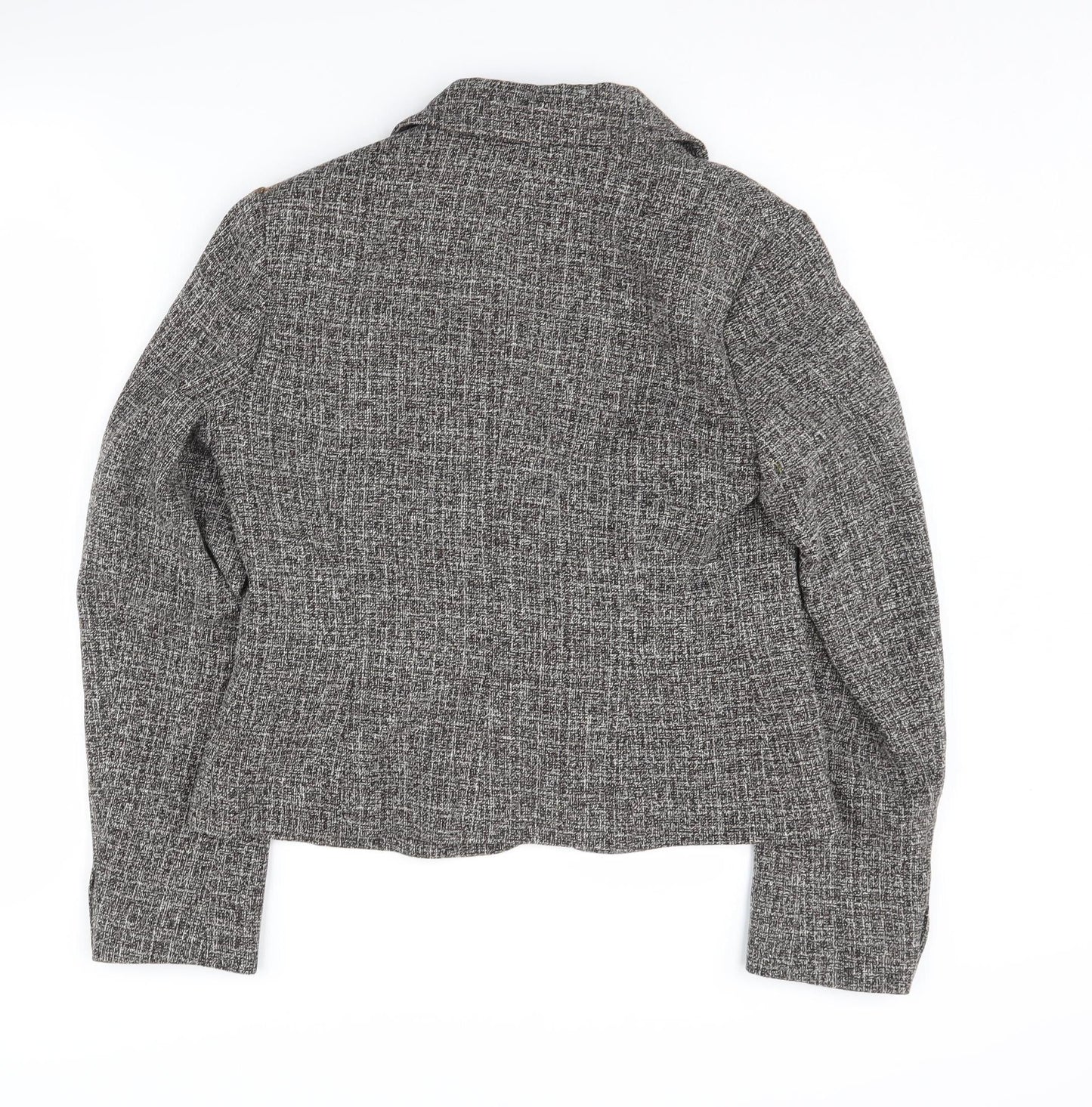 Marks and Spencer Women’s Grey Blazer, Size 12, Formal