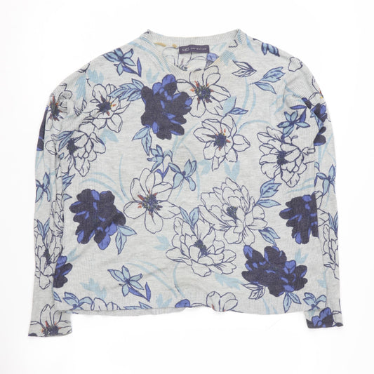 Marks and Spencer Women's Multicolour Floral Pullover Jumper Size 12