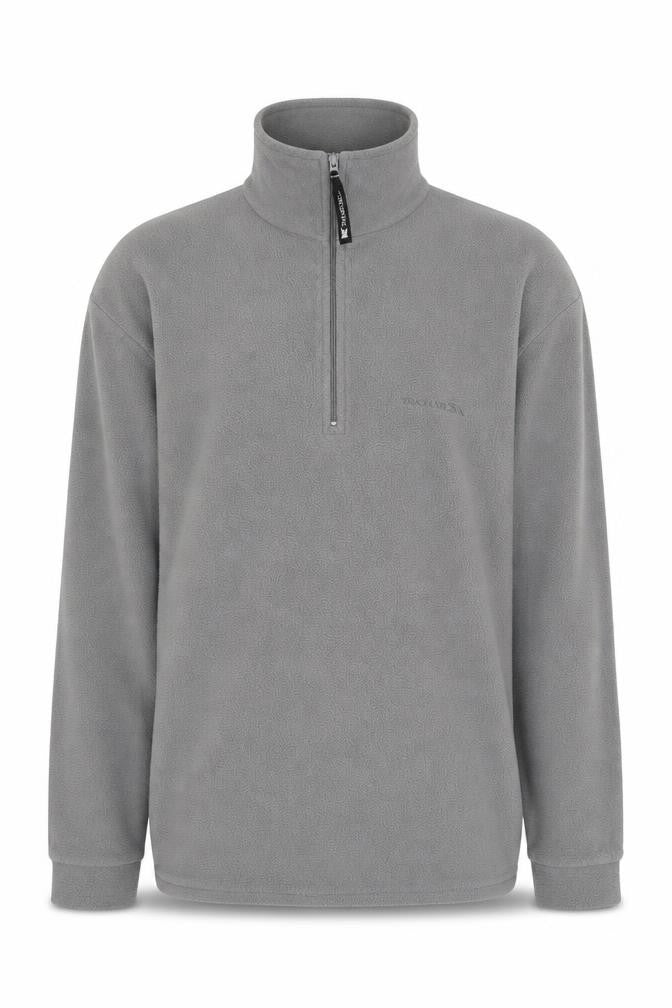 Trespass Men's Grey 1/4 Zip Fleece Sweatshirt S