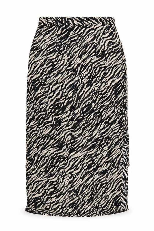 Hush Women's Multicoloured Animal Print Skirt