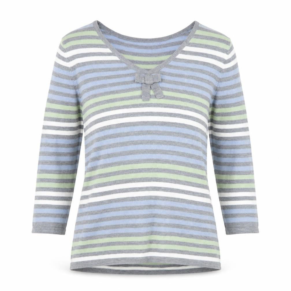 Eastex Women's Striped Pullover Jumper, Size 10