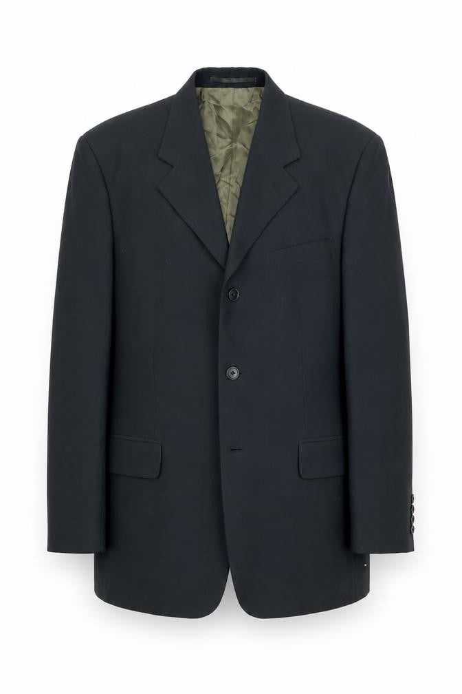 Pierre Cardin Men's Grey Blazer 40R Wool Jacket