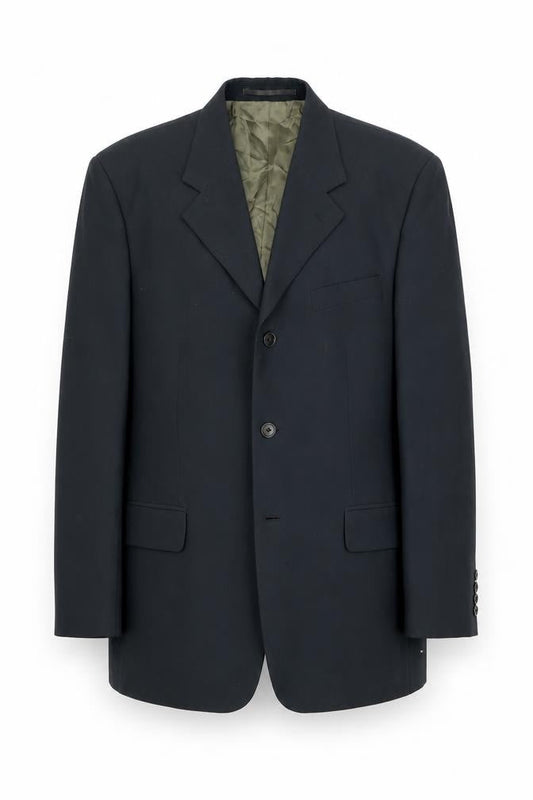 Pierre Cardin Men's Grey Blazer 40R Wool Jacket