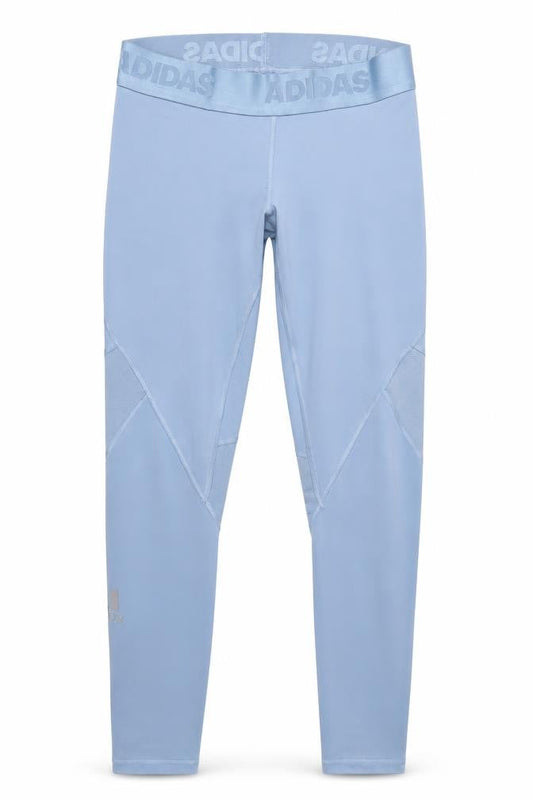 Adidas Women's Blue Compression Leggings S for Gym