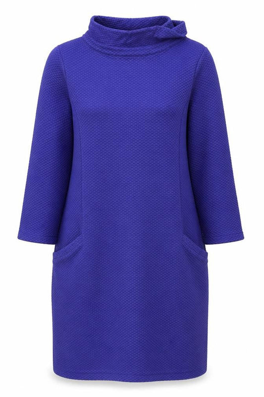 Laura Ashley Women's Blue Shift Dress Size 12