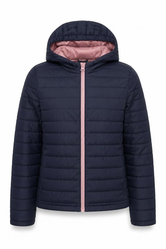 Jacqueline de Yong Women's Blue Puffer Jacket S
