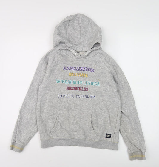 Marks and Spencer Women's Grey Harry Potter Hoodie Size 12