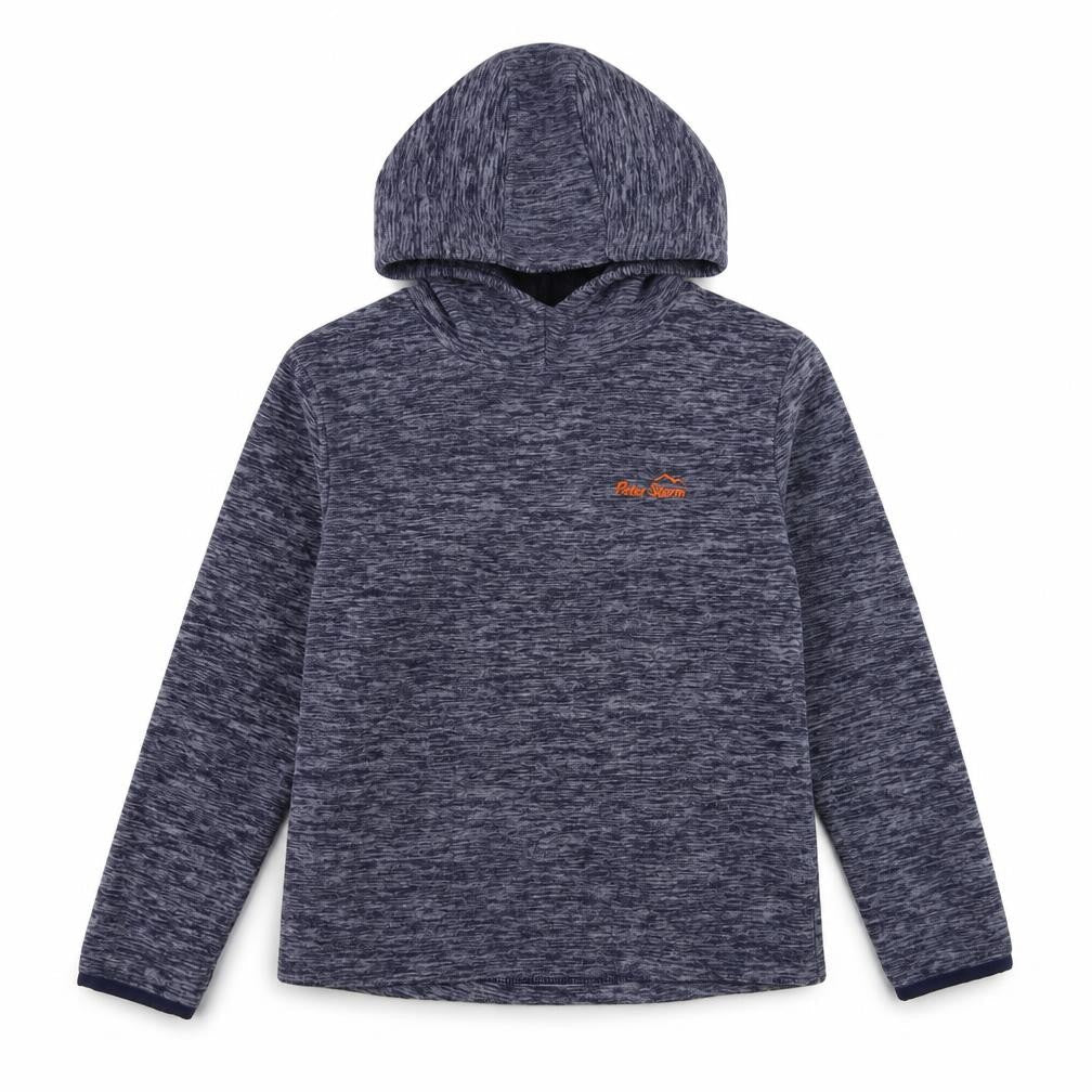 Peter Storm Boys Blue Pullover Hoodie, Size 10, Lightweight