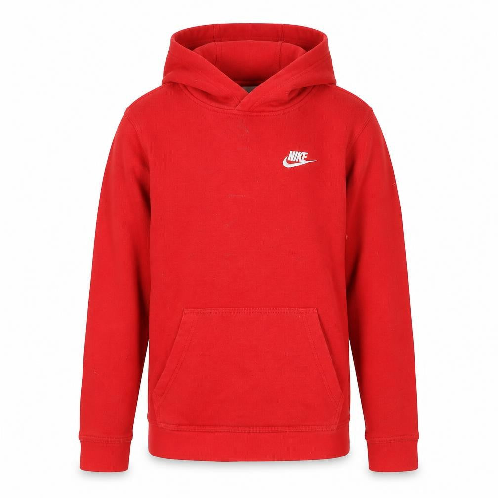 Nike Boys Red Fleece Pullover Hoodie XL