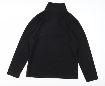 Gelert Womens Black XL Half Zip Sweatshirt Regular Fit