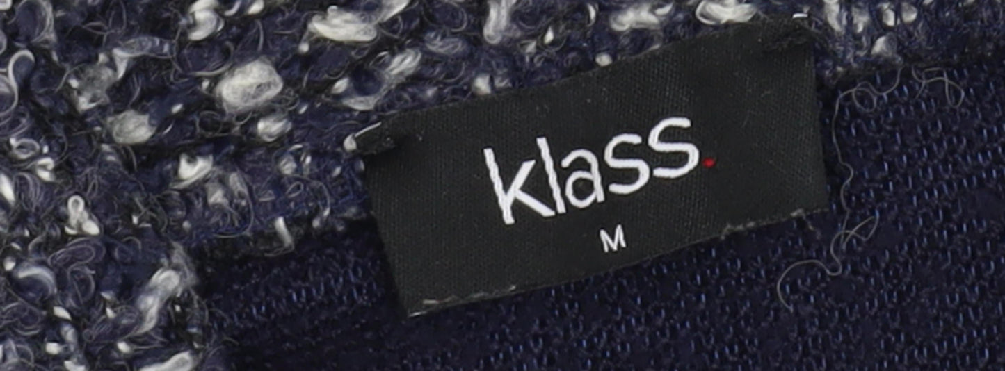 Klass Women's Black Cowl Neck Jumper M