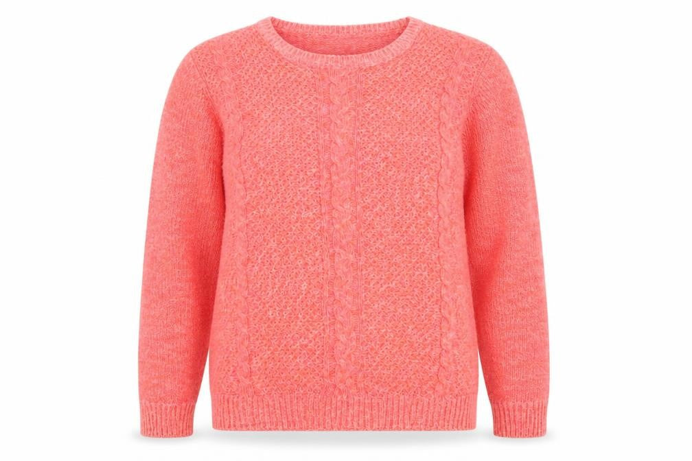 ISLE Womens Pink Knitted Pullover Size 10-12 Casual
