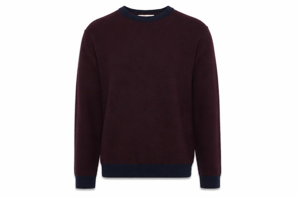 Frederik Anderson Hopenhagen Men's Red Pullover Jumper, Size M, Crew Neck