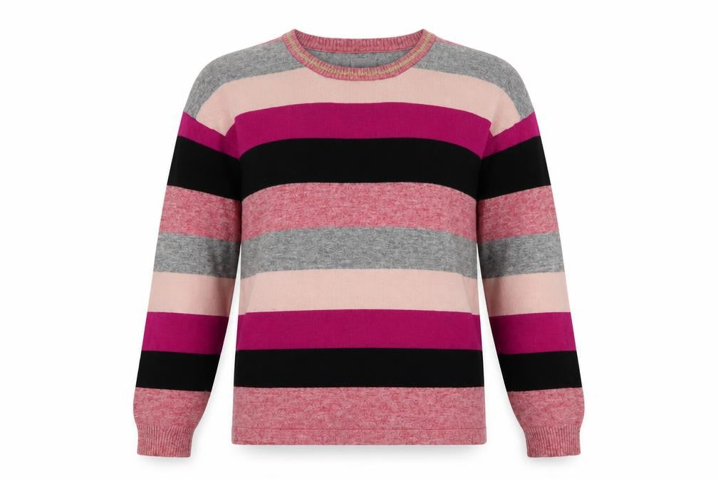 Culture Women's Multicoloured Striped Pullover XS