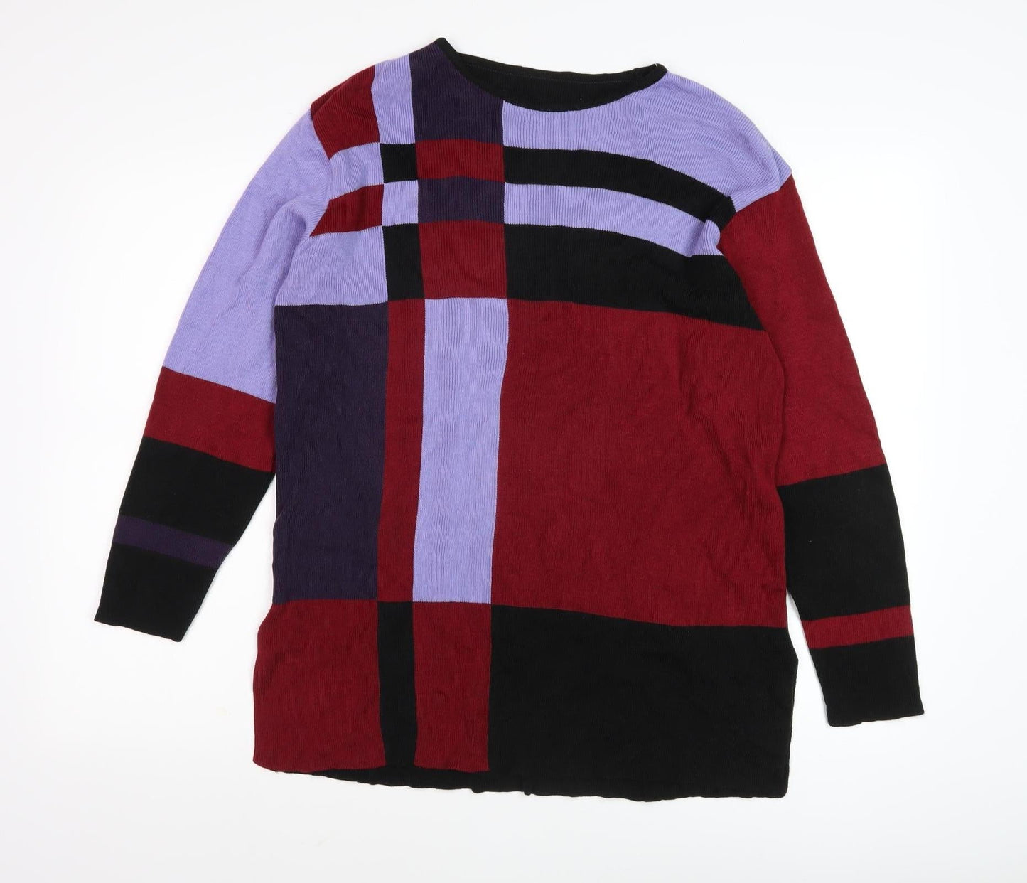 Marks and Spencer Women's Multicoloured Pullover Jumper, Size 12