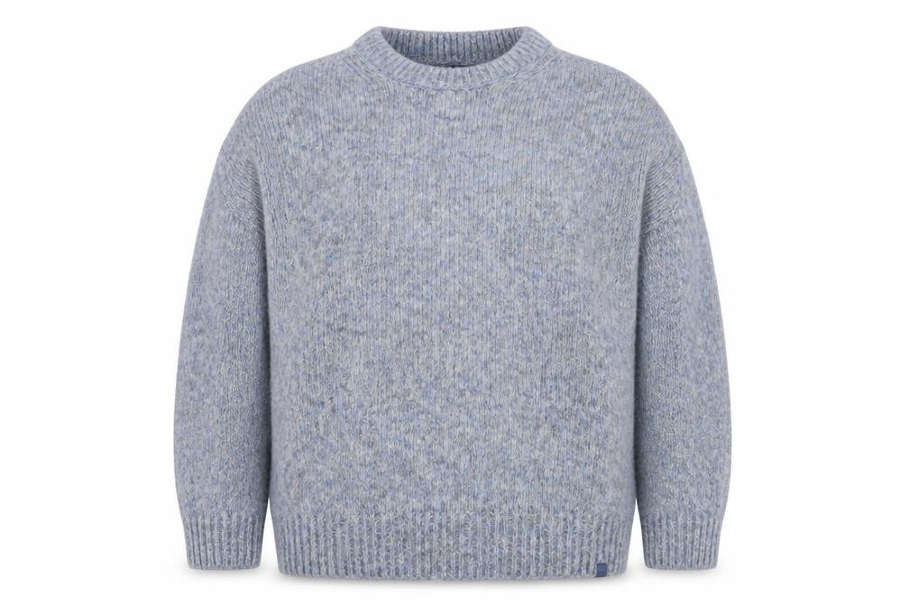Regatta Women's Blue Chunky-Knit Pullover Jumper Size 18