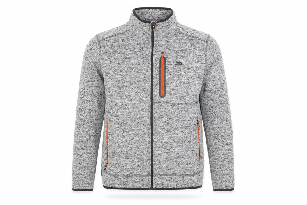 Trespass Men's Grey Flecked XL Jacket, Zipped Pockets
