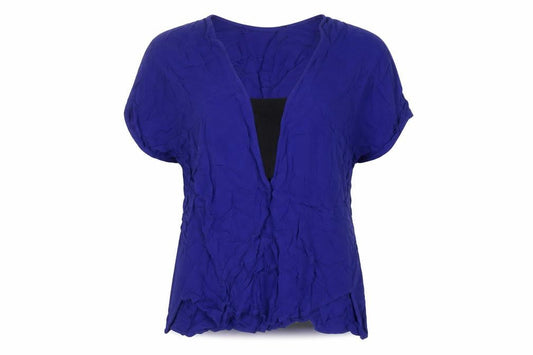 Zara Woman Blue Tunic Top XS for Women