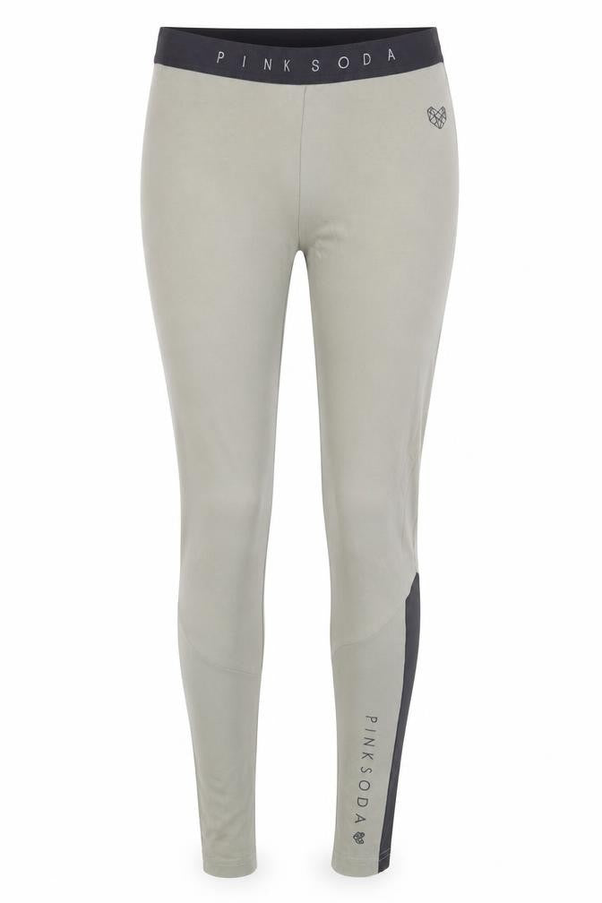 Pink Soda Sport Women's Green Leggings, Size 8 - Activewear