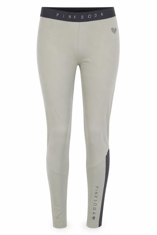 Pink Soda Sport Women's Green Leggings, Size 8 - Activewear