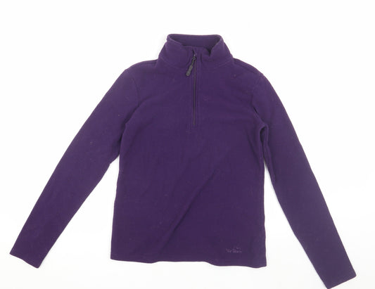 Peter Storm Women's Purple Fleece Jacket Size 10