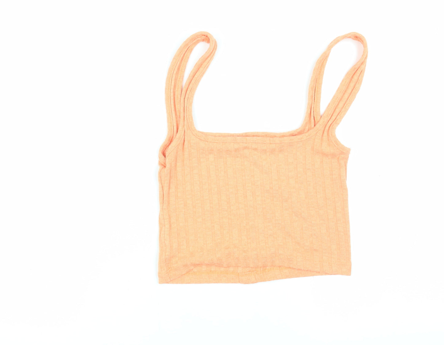 Stradivarius Women’s Orange Tank Top XS