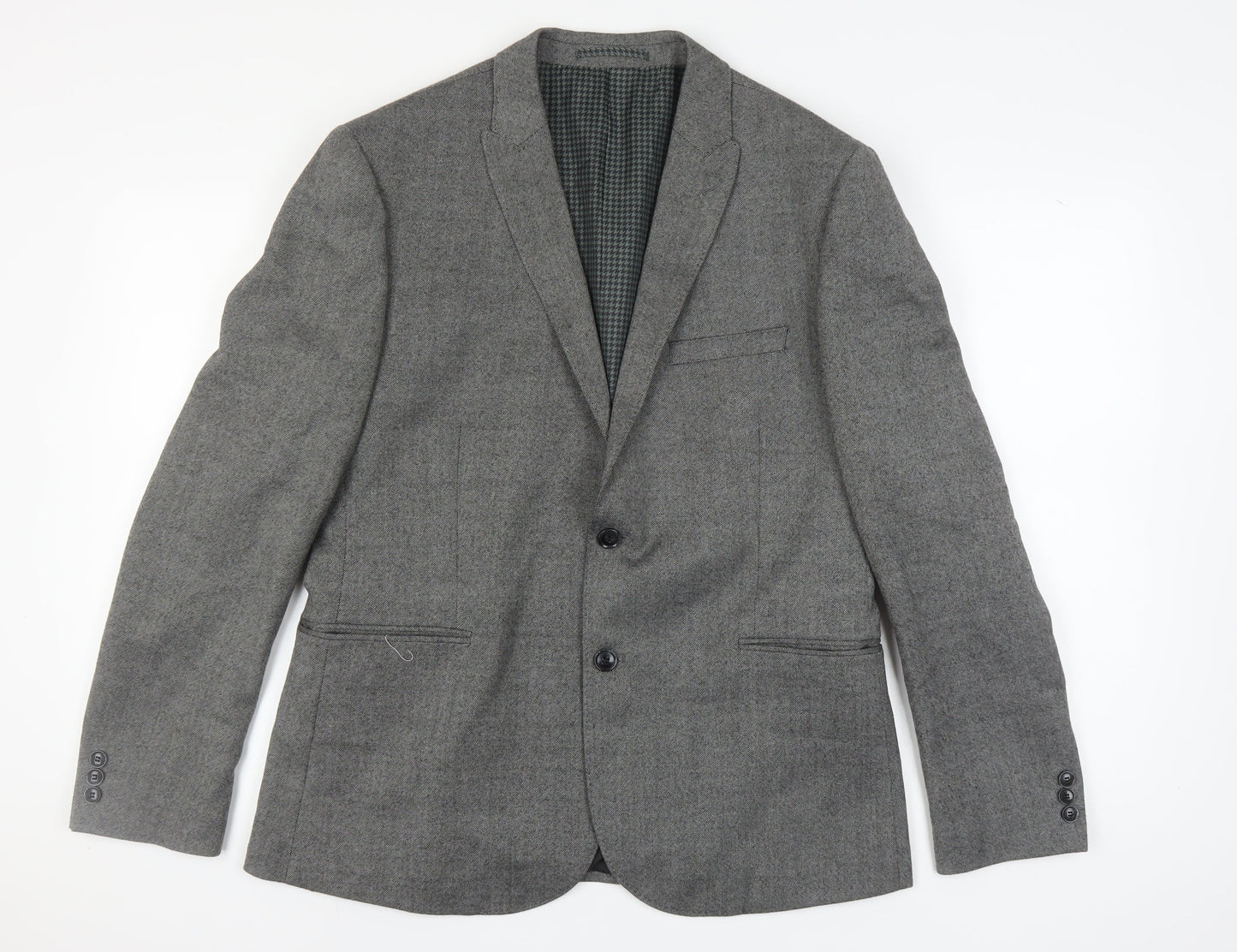 Marks and Spencer Grey Men's Blazer 44R Classic Fit