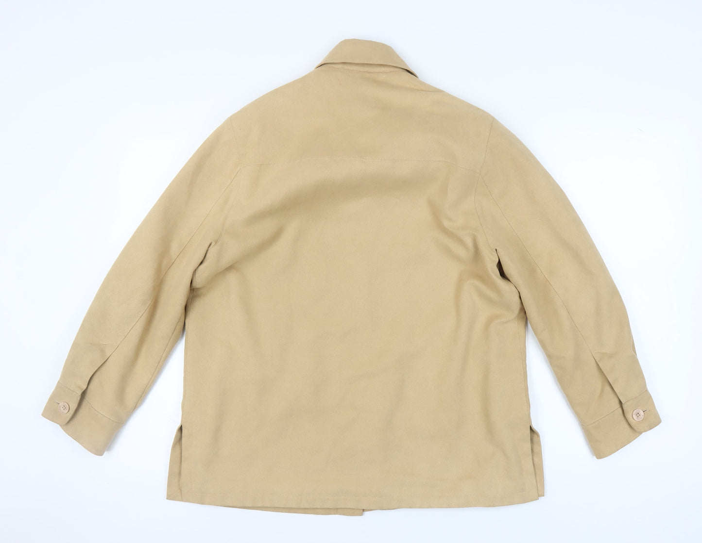 Viyella Women's Beige Mid-Length Jacket - Size S, Petite