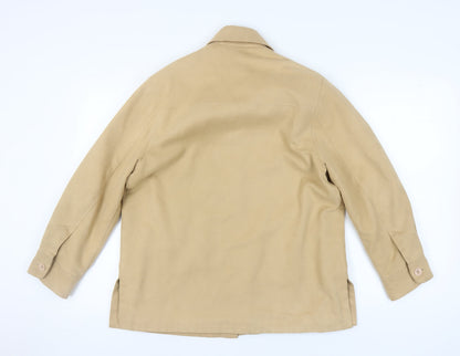 Viyella Women's Beige Mid-Length Jacket - Size S, Petite