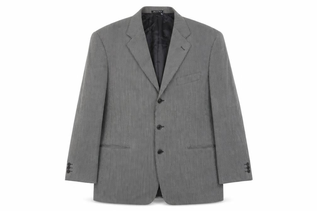 Pal Zileri Men's Grey Wool Blazer UK 44