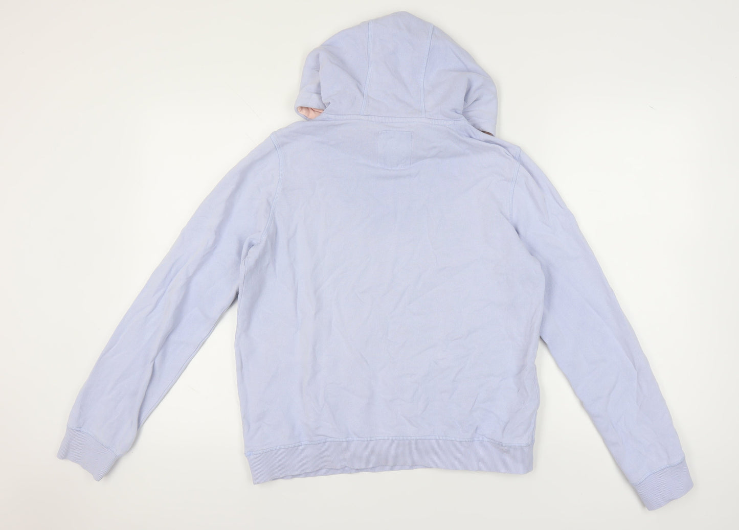 Crew Blue Pullover Hoodie Women M Casual