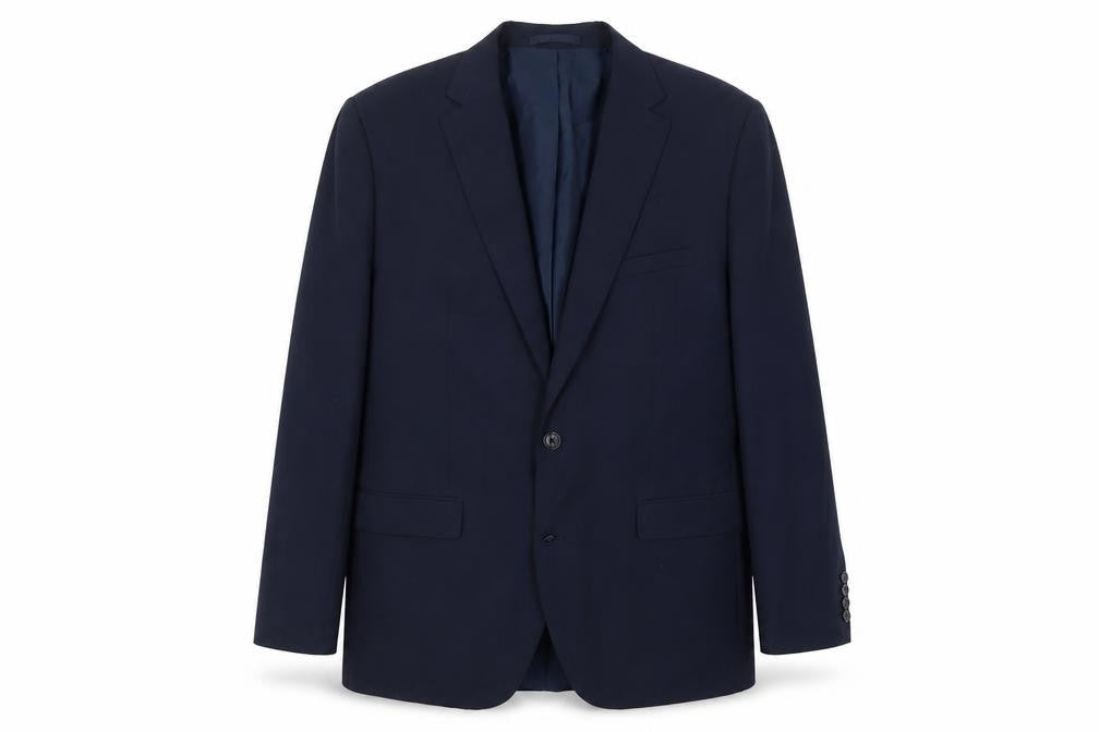 Moss 1851 Men's Blue Blazer, 42 Regular Fit
