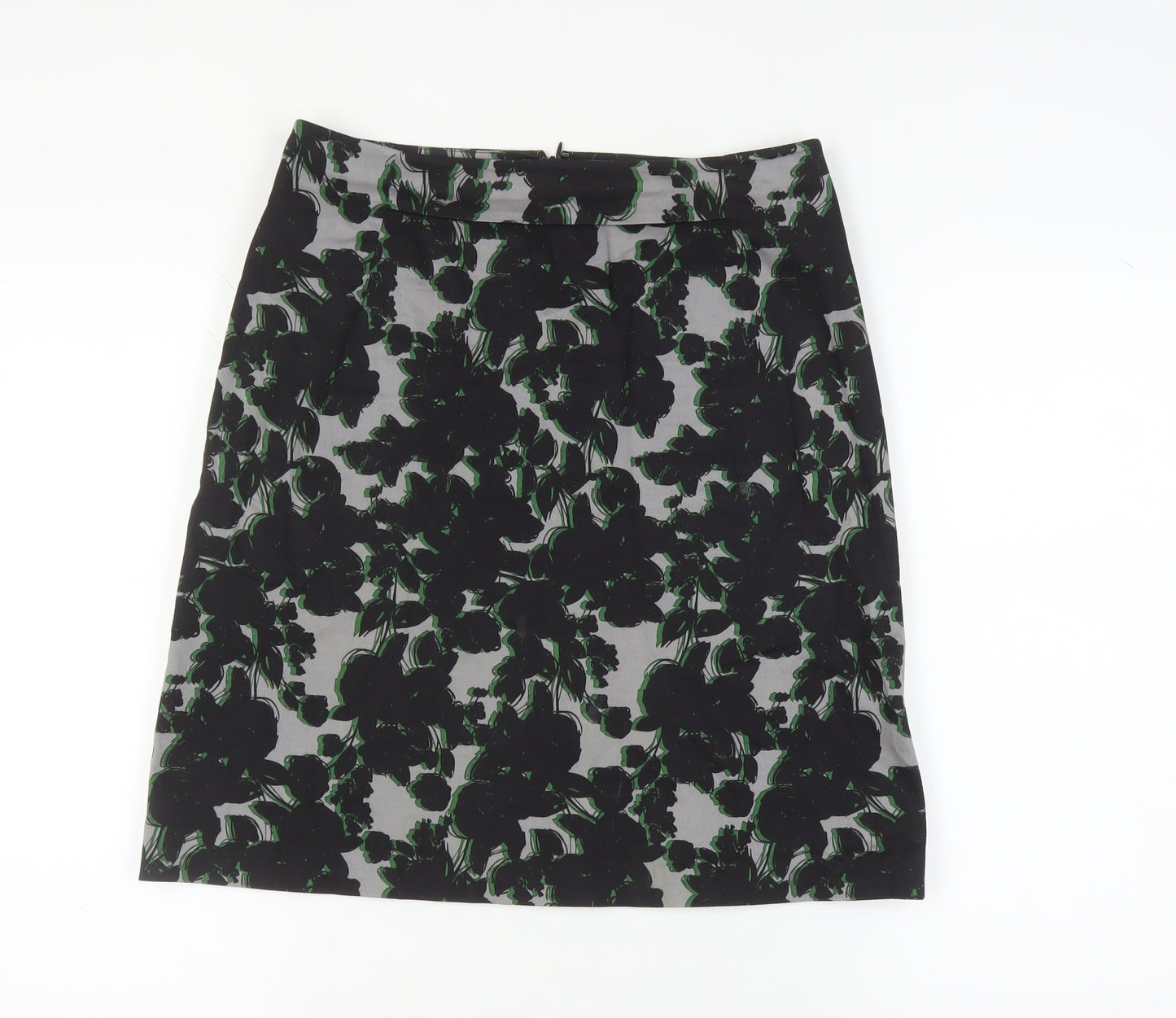 Jigsaw Women's Floral Pencil Skirt, Size 10, Multicolour