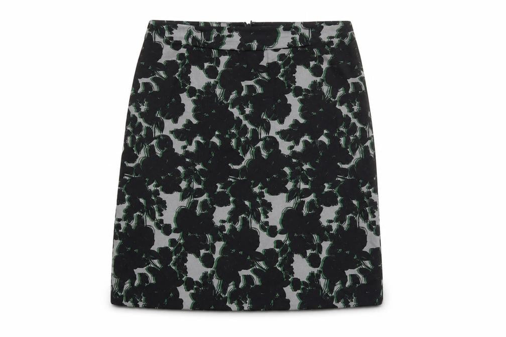 Jigsaw Women's Floral Pencil Skirt, Size 10, Multicolour