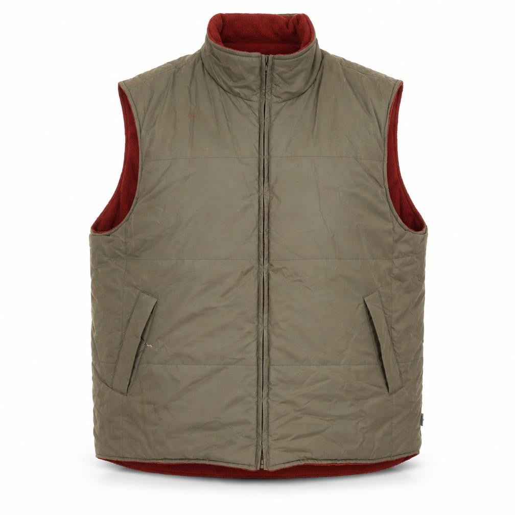 Hawkshead Men's XL Brown Waistcoat Full Zip