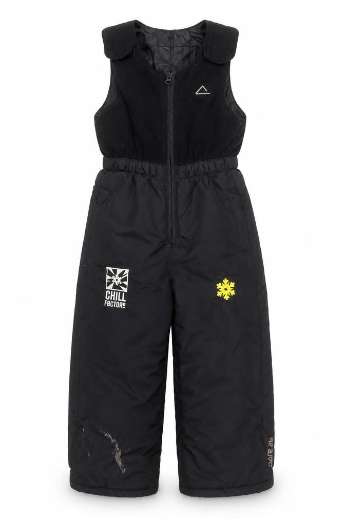 Dare 2b Boys Black Ski Salopettes Age 3-4 Insulated