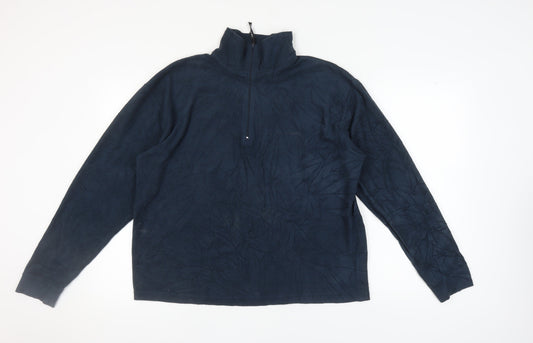 Trespass Men's Blue Pullover Fleece Sweatshirt L