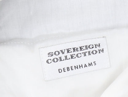 Debenhams Men's Grey Wool Trousers, Size 36, Workwear