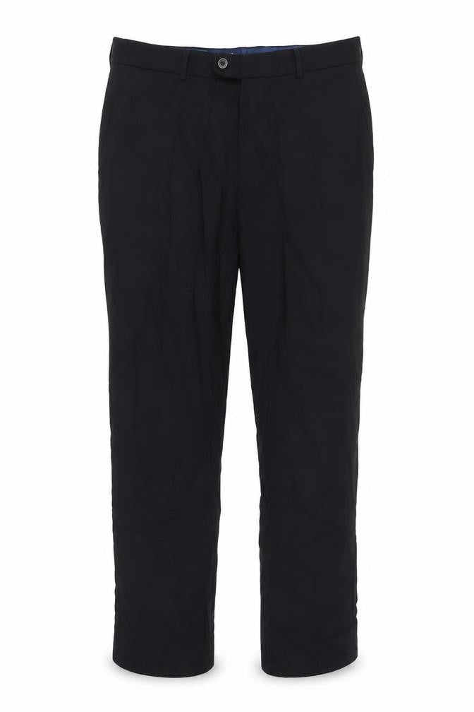 Atelier Gardeur Men's Black Regular Trousers 36S