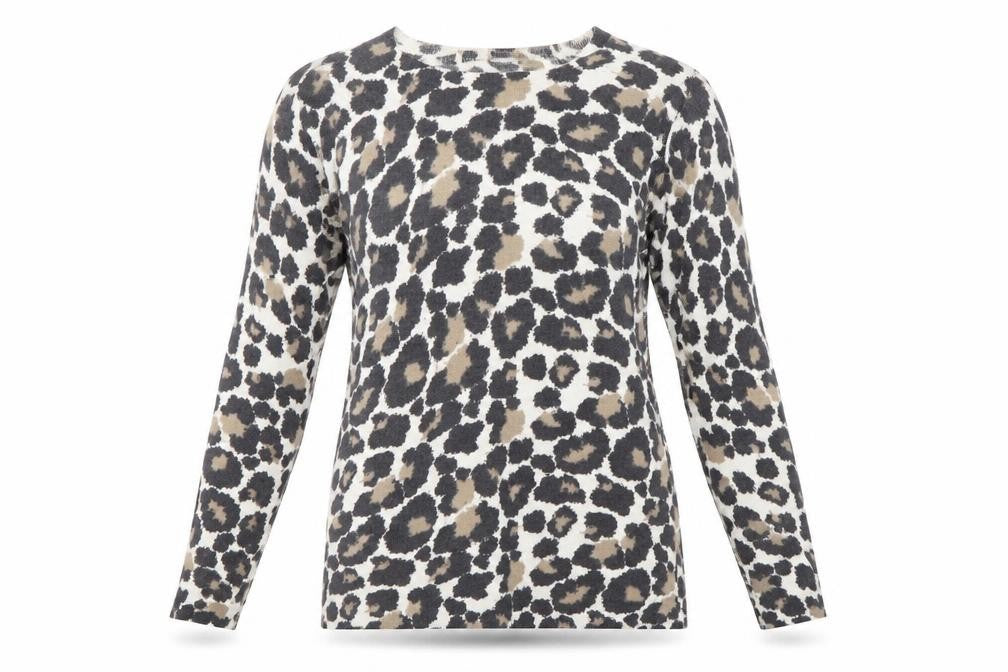Whistles Women's Multicoloured Animal Jumper Size 8