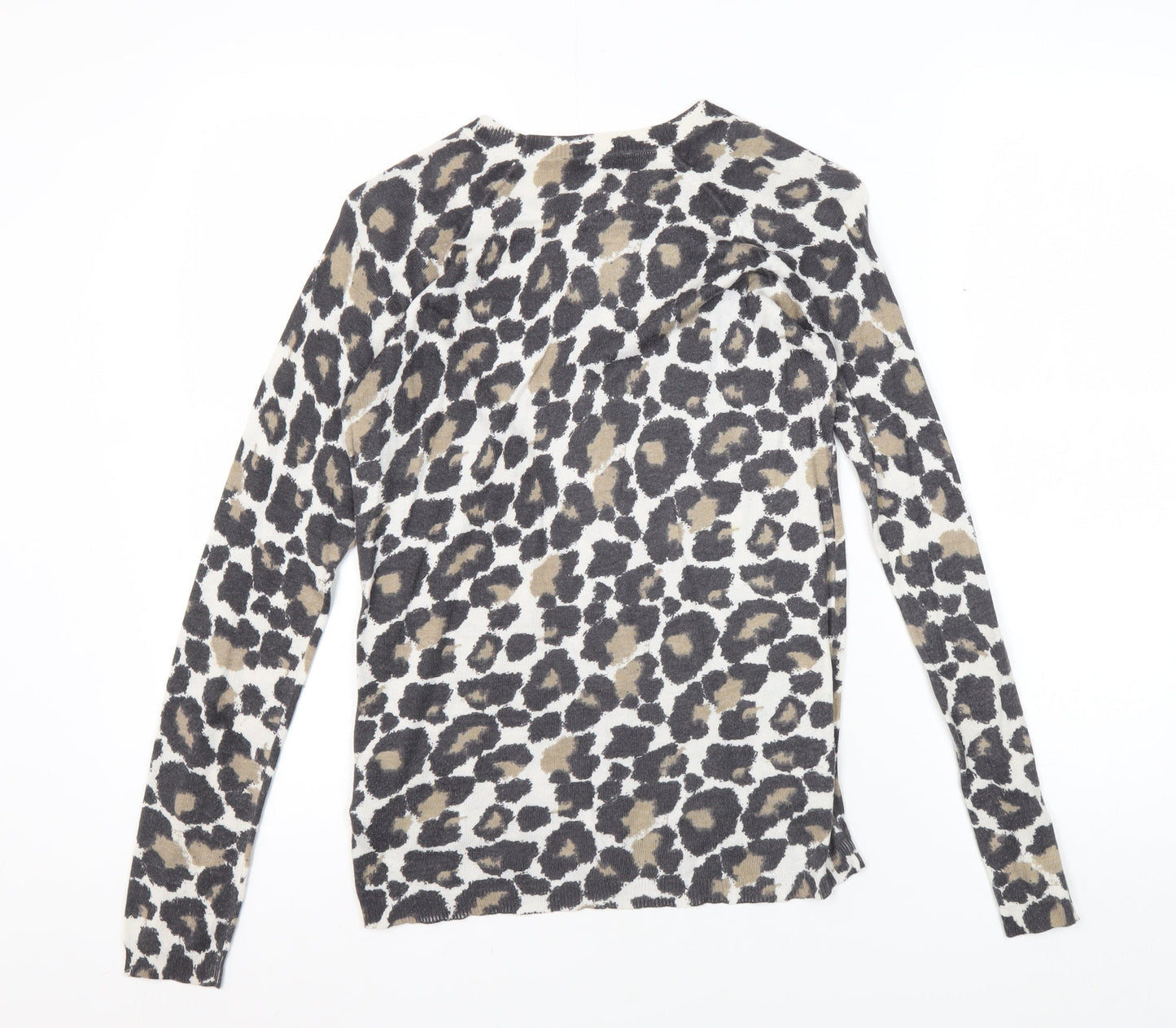 Whistles Women's Multicoloured Animal Jumper Size 8