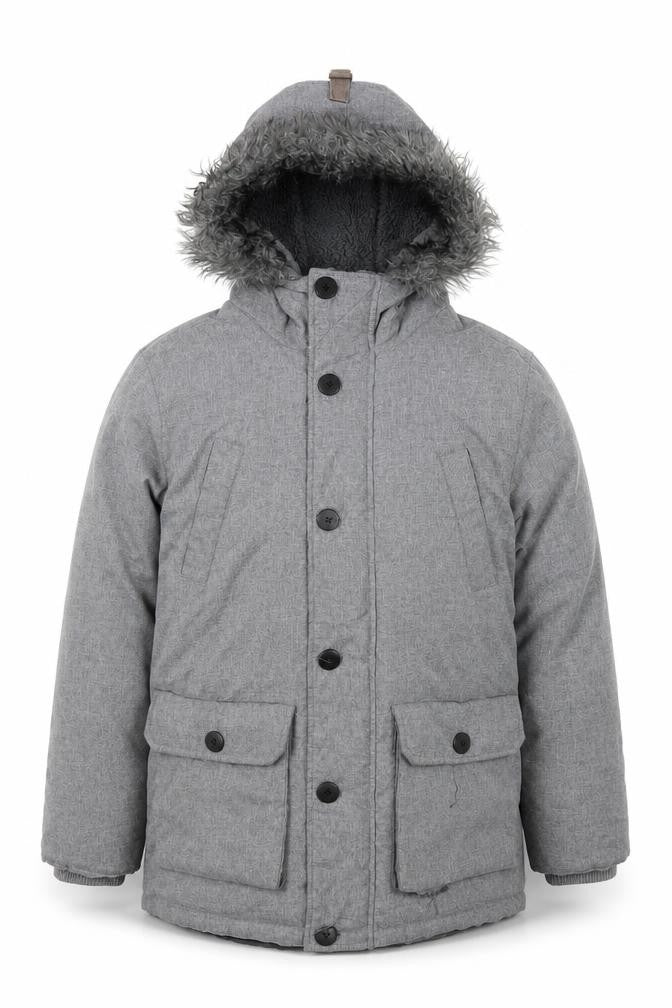 Next Boys Grey Parka Jacket 12 Years Winter