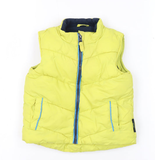 Next Yellow Puffer Jacket 12-18 Months Unisex Toddler