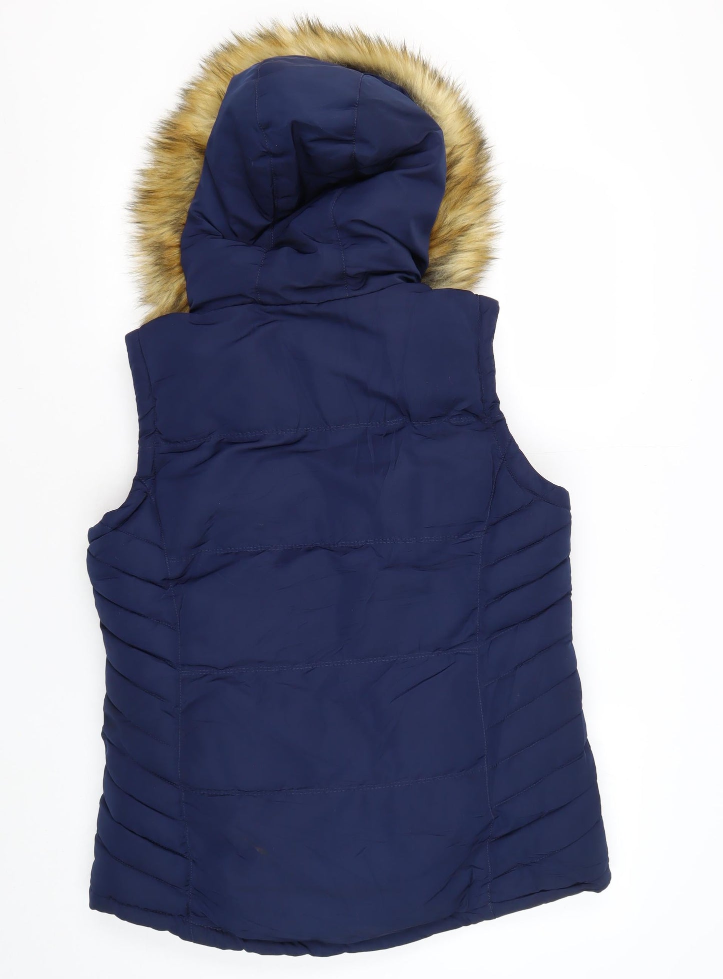 SoulCal & Co Women's Blue Puffer Waistcoat 10