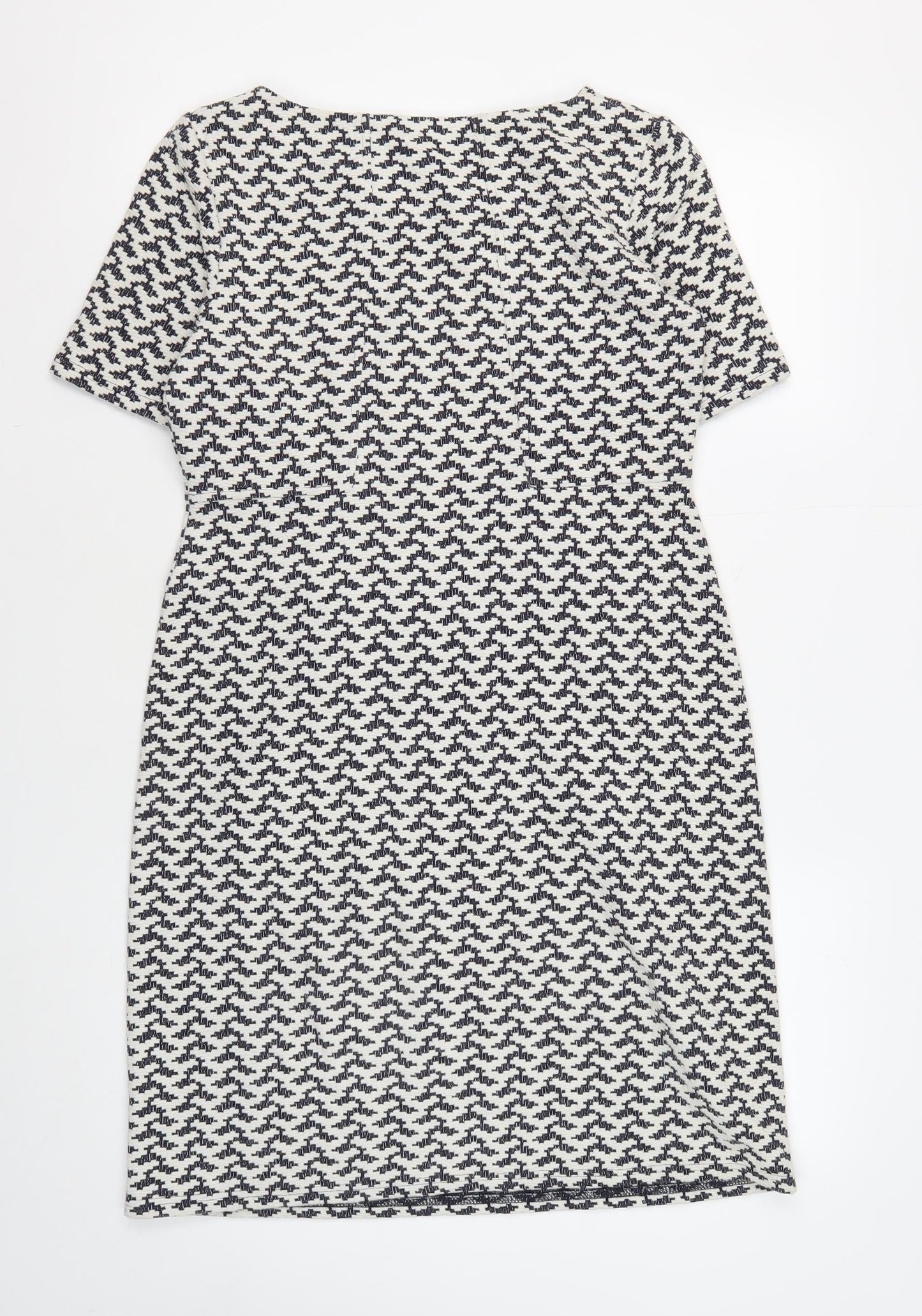 White Stuff Women's Multicoloured Shift Dress Size 10