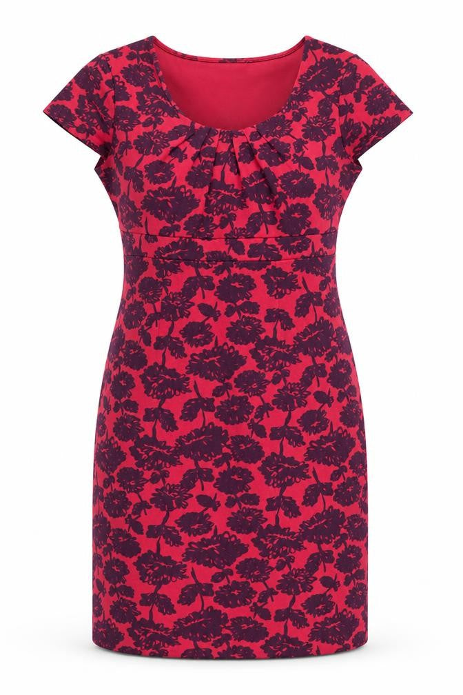 Boden Women's Multicoloured Floral Sheath Dress M