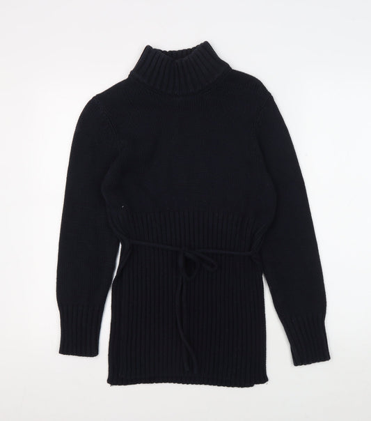 Viyella Women's Black Roll Neck Pullover Jumper - S