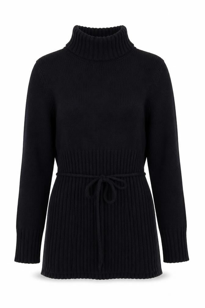 Viyella Women's Black Roll Neck Pullover Jumper - S