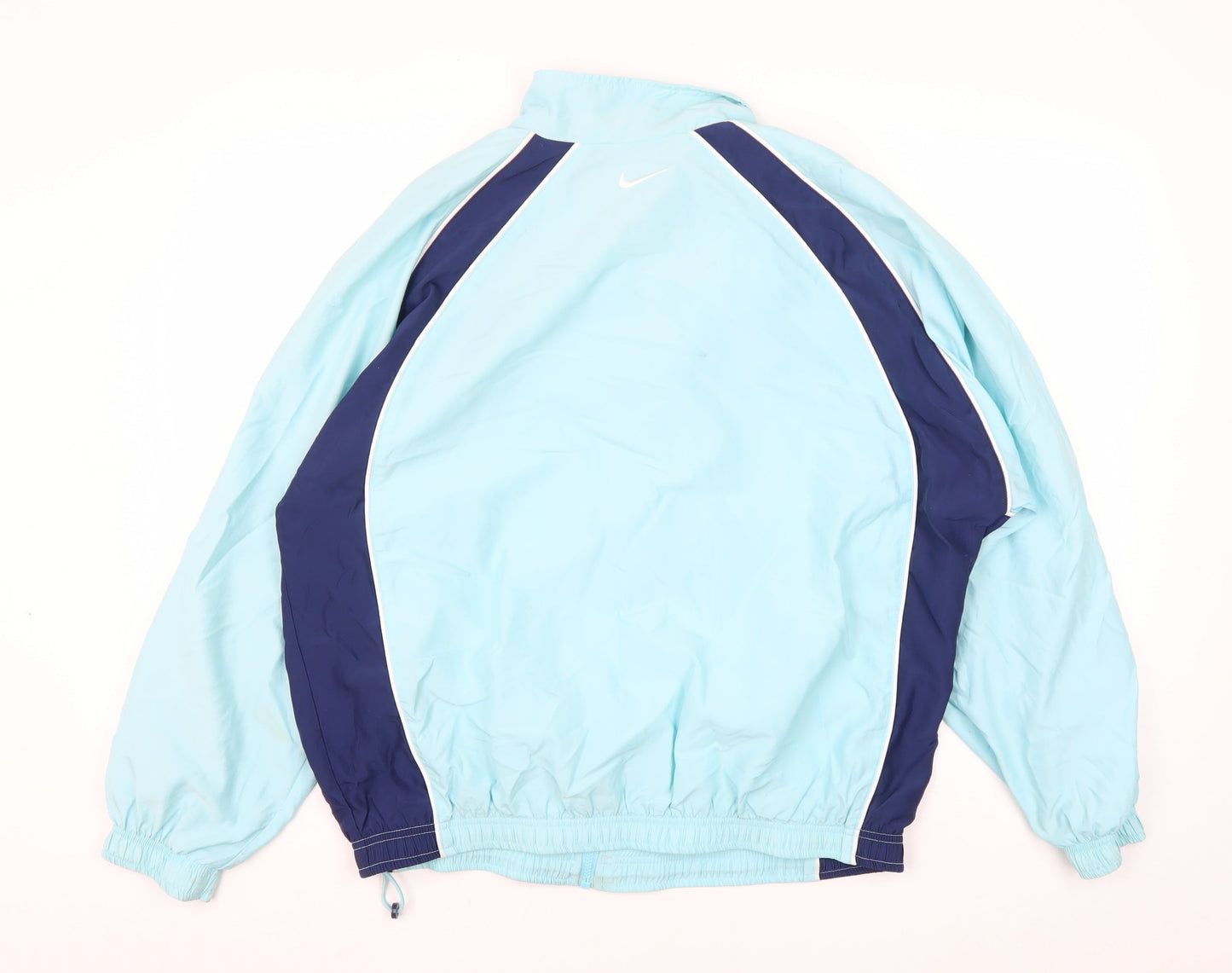 Nike Men's Blue Track Jacket Size L, Breathable