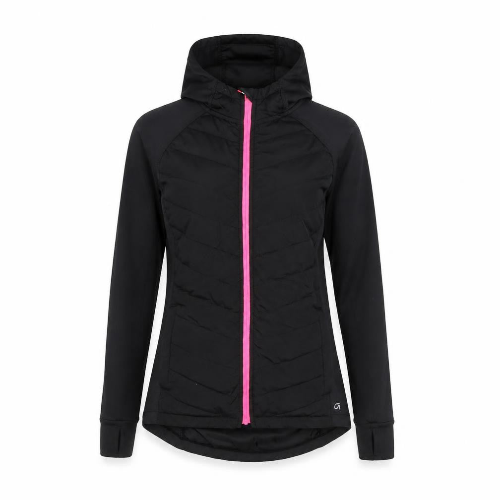 GapFit Women's Black XS Track Jacket with Hood